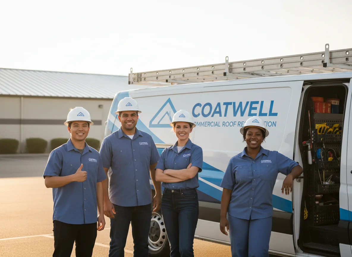 Commercial roof coating company in Bell, FL